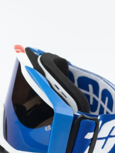 100% Replica Маска Бело-синяя линза иридиум в Москве